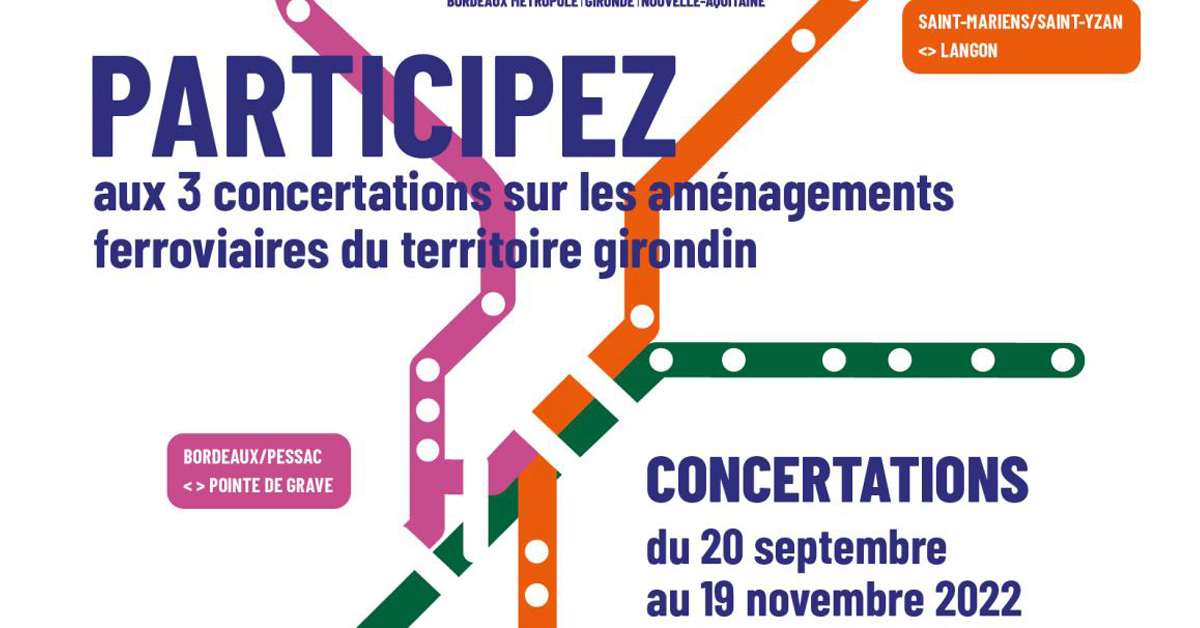 RER : Participez à la Concertation publique (avant le 19 novembre 2022)