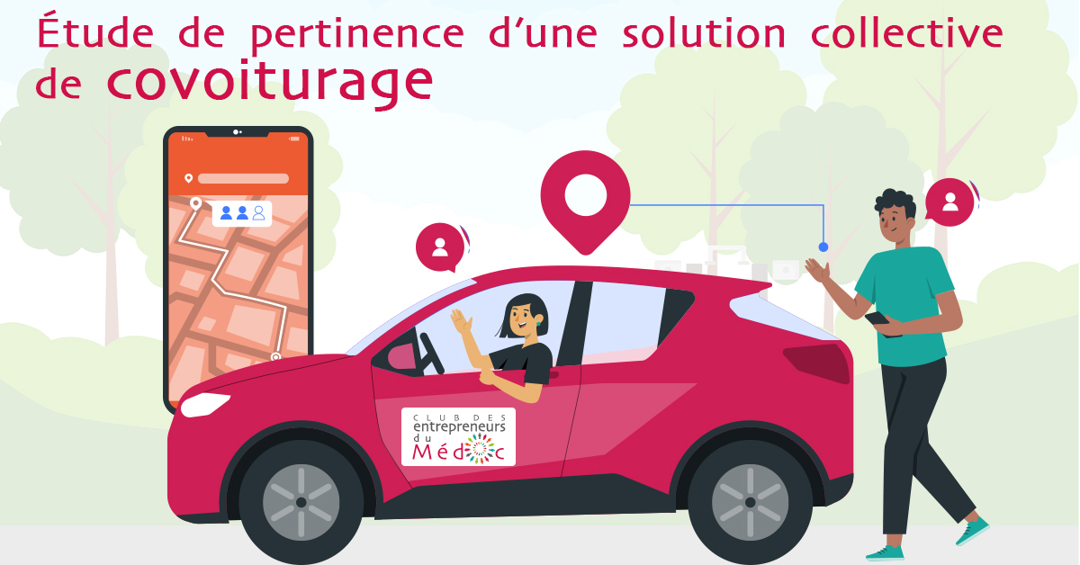 Etude de pertinence d'une solution collective de covoiturage en Médoc