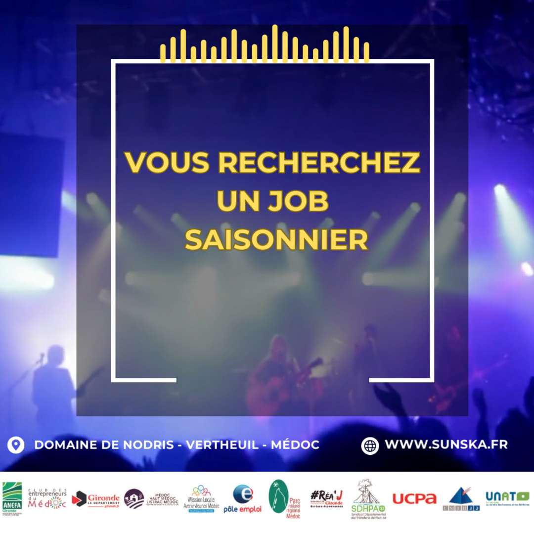 TROUVE TON JOB : Une collaboration inédite pendant le Sunska Festival 2023 Snapshot 1 - TROUVE TON JOB : Une collaboration inédite pendant le Sunska Festival 2023