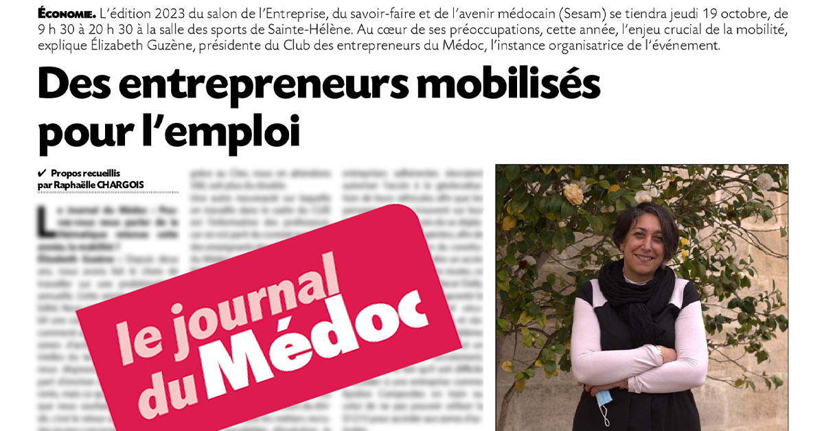 SESAM 2023 Article Journal du Medo 2023 09 29 Page 8 Une article site - Bienvenue !